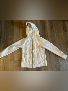 Lululemon Zip-Up Sweatshirt - Light Gray